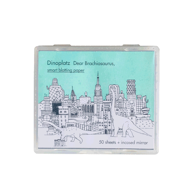 TOO COOL FOR SCHOOL Dinoplatz Dear Brachiosaurus Blotting Paper - MakeUp World Pakistan