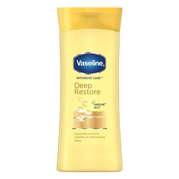 Shop Vaseline Intensive Care Deep Restore Lotion 100ml on Makeup World Pakistan.