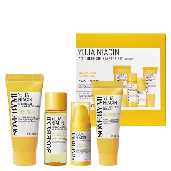 SOME BY MI - YUJA NIACIN ANTI-BLEMISH STARTER KIT - Makeup World Pakistan