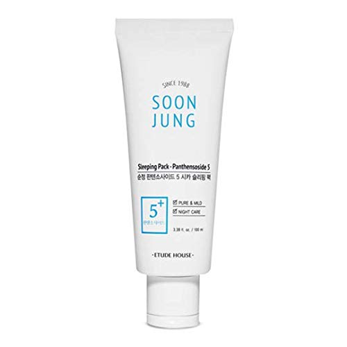 ETUDE HOUSE Soon Jung 5-Panthensoside Cica Sleeping Pack 100ml - MakeUp World Pakistan