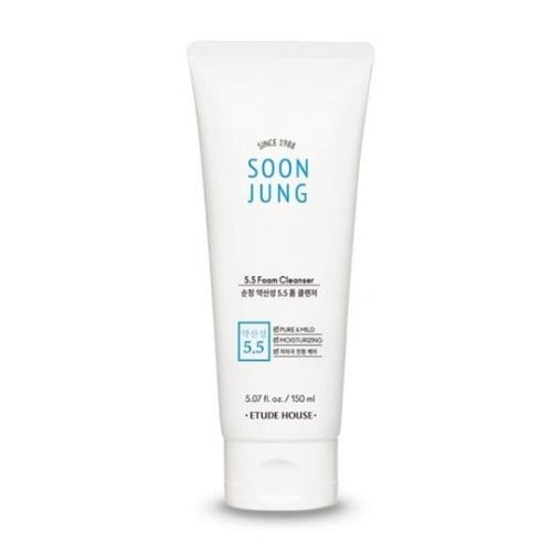 ETUDE HOUSE SoonJung 5.5 Foam Cleanser 150ml - MakeUp World Pakistan