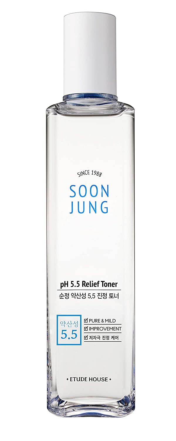 ETUDE HOUSE - Soon Jung pH 5.5 Relief Toner 180ml - MakeUp World Pakistan