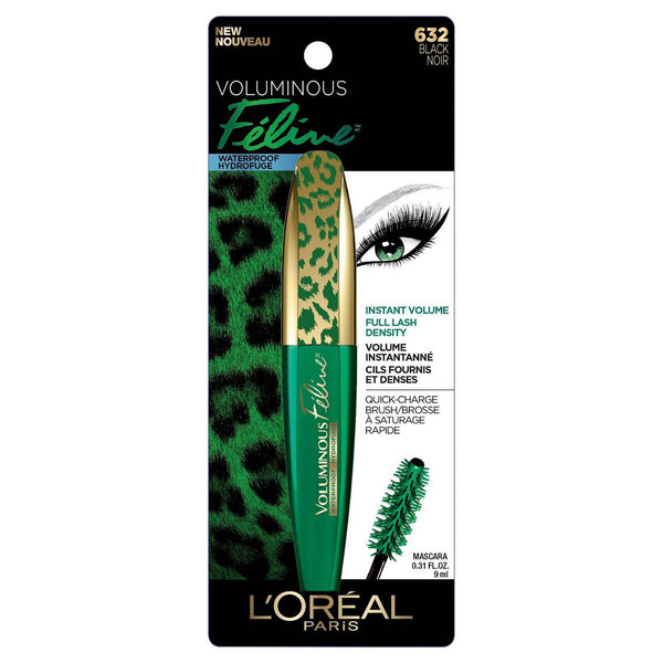 Voluminous Feline Waterproof Mascara 632 Black Noir - MakeUp World Pakistan