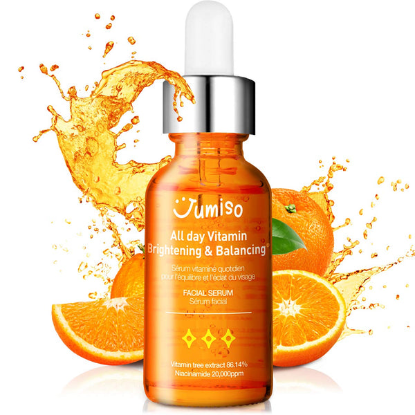 JUMISO All Day Vitamin Brightening & Balancing Facial Serum 30ml - MakeUp World Pakistan