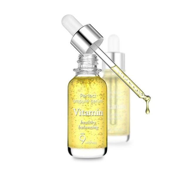 9WISHES Mega Vitamin Ampule Serum 25ml - MakeUp World Pakistan