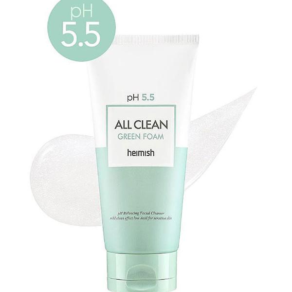 HEIMISH All Clean Green Foam PH 5.5 - MakeUp World Pakistan