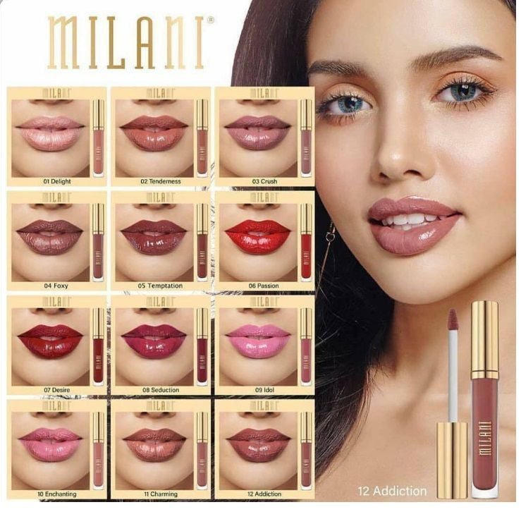 MILANI Amore Shine Liquid Lipstick Color - MakeUp World Pakistan