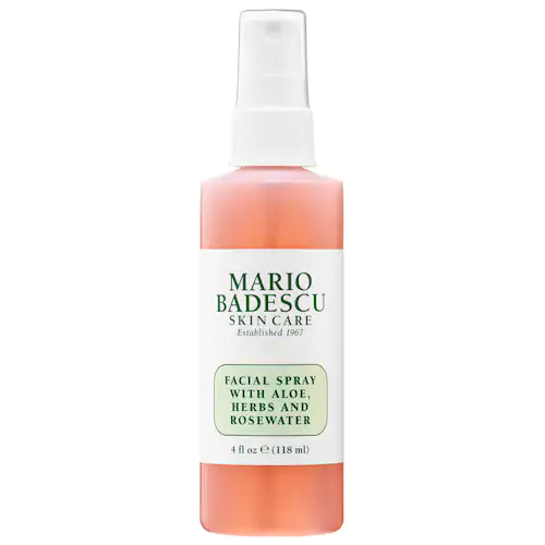 Mario Badescu Mini Facial Spray with Aloe, Herbs and Rosewater 118ml - MakeUp World Pakistan