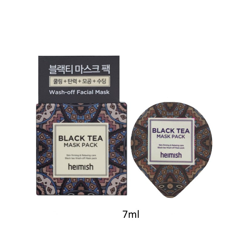 HEIMISH Black Tea Mask Pack Mini 7ml - MakeUp World Pakistan