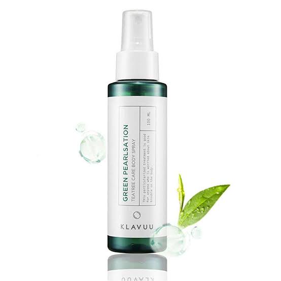KLAVUU Green Pearlsation Tea Tree Care Body Spray - MakeUp World Pakistan