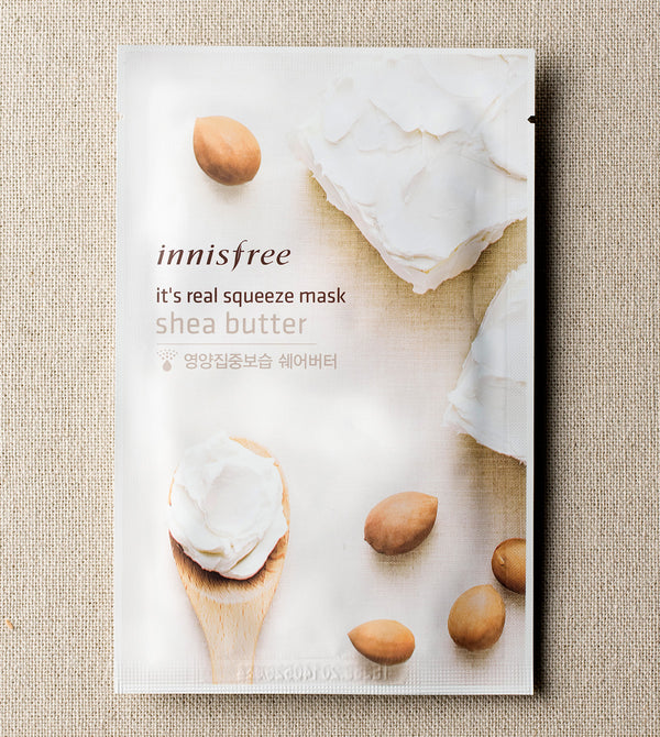 INNISFREE It's real squeeze mask - Shea Butter - MakeUp World Pakistan