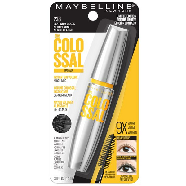 Maybelline - THE COLO SSAL 9X Volume Limited Edition (238 Platinum Black)