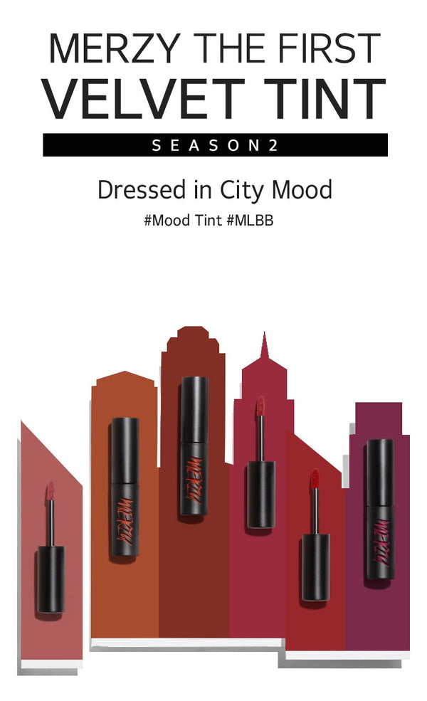 MERZY The First Velvet Tint Season 2 (Mood Color) - MakeUp World Pakistan