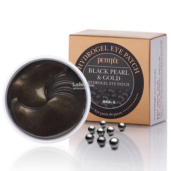 PETITFEE - Black Pearl & Gold Eye Patch 60pcs - MakeUp World Pakistan