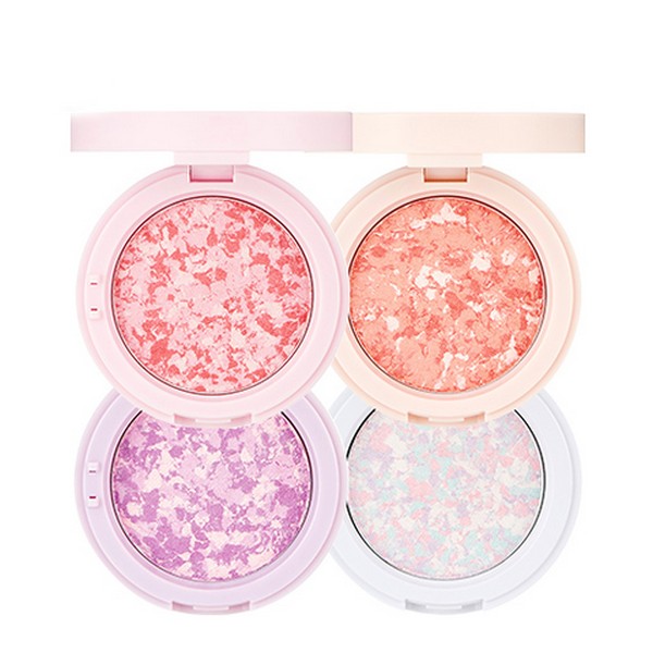 THE FACE SHOP Marble Beam Blush & Highlighter - MakeUp World Pakistan