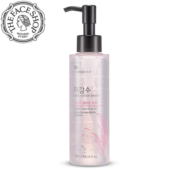 THE FACE SHOP Rice Water Bright Cleansing Light Oil - MakeUp World Pakistan