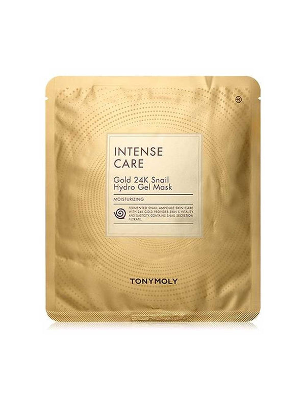 TONYMOLY Intense Care Gold 24k Snail Hydrogel Mask - MakeUp World Pakistan